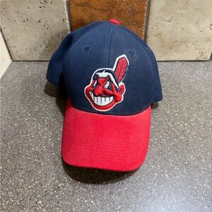 Cleveland Indians Genuine Merchandise Navy and Red Cap